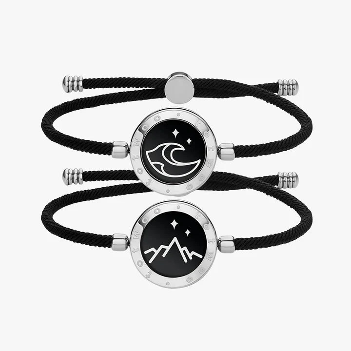 mountain & sea couples bracelet